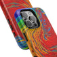 Bespattered Facade Rainbow Vortex Impact-Resistant Case