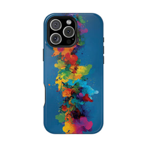 Bespattered Facade Rainbow Painting MagSafe Tough Case