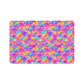 Bespattered Facade Rainbow Hearts Pet Food Mat
