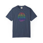 Bespattered Facade Rainbow Brain Line Art Premium Unisex Comfort Colors Garment Dyed 100% Cotton T-Shirt