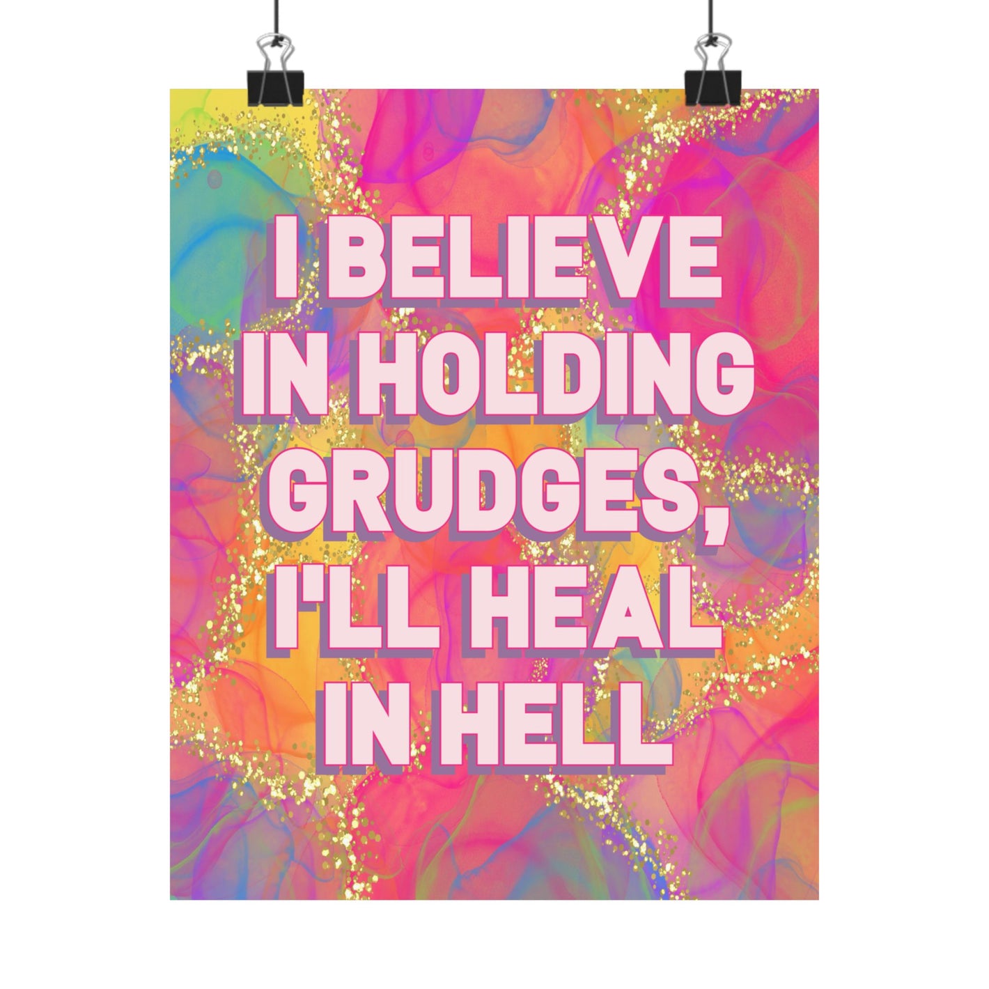 Bespattered Facade "Holding Grudges" Giclée Archival Matte Paper Prints