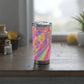 Bespattered Facade Rainbow Sherbet Vagabond Spill-Resistant Lid Stainless-Steel Tumbler 20oz