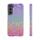 Bespattered Facade Rainbow Leopard Snap Case