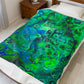Bespattered Facade Radioactive Velveteen Plush Blanket | 3 Sizes