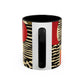 Modernist Textile Pattern Mug - 11oz