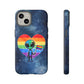Bespattered Facade Rainbow Extraterrestrial Pride Tough Case