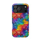 Bespattered Facade Rainbow Swirls MagSafe Tough Case