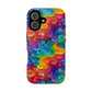 Bespattered Facade Rainbow Swirls MagSafe Tough Case