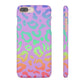 Bespattered Facade Rainbow Leopard Snap Case