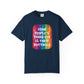 Bespattered Facade "Third Butthole Eye" Colorful Premium Unisex Comfort Colors Garment Dyed 100% Cotton T-Shirt