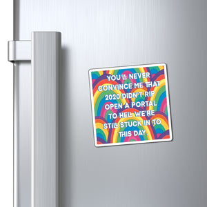 Bespattered Facade "Portal to Hell" Refrigerator Magnet