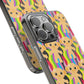 Bespattered Facade 90s Flashback Rainbow Trolls Clear Case
