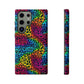 Bespattered Facade Rainbow Animal Print Tough Case