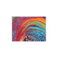 Bespattered Facade Rainbow Rings Postcards (no envelopes) | Sets of 10, 30, or 50
