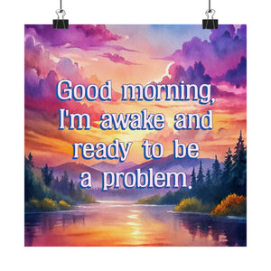 Bespattered Facade "Good Morning" Giclée Archival Matte Paper Prints