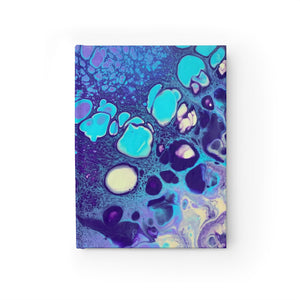 Bespattered Facade Persephone Hardcover Notebook - Unlined (Blank) Pages