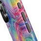 Bespattered Facade Rainbow Nebula Impact-Resistant Case