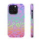 Bespattered Facade Rainbow Leopard MagSafe Tough Case
