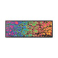 Bespattered Facade Neon Goodness Framed Canvas Art Print | 3 Frame Colors | Multiple Sizes
