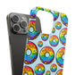 Bespattered Facade Rainbow Sprinkle Donut Slim Case