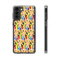 Bespattered Facade 90s Flashback Rainbow Trolls Clear Case