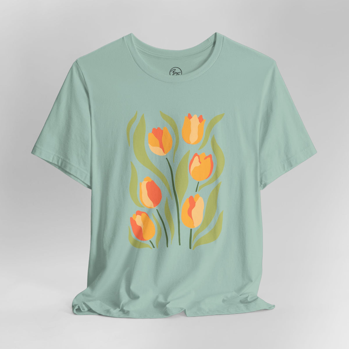 Tulips Bella Canvas Unisex Jersey Short Sleeve Tee