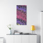 Bespattered Facade Fluid Art Abstract Painting Stretched Matte Canvas Art Prints | Multiple Sizes