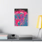 Bespattered Facade Fluid Art Abstract Painting Stretched Matte Canvas Art Prints | Multiple Sizes