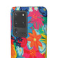 Bespattered Facade Bold Florals Snap Case