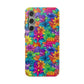 Bespattered Facade Bright Rainbow Flowers Impact-Resistant Case