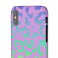 Bespattered Facade Rainbow Leopard Snap Case