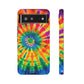 Bespattered Facade Rainbow Tie Dye Tough Case