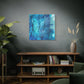 Bespattered Facade Resin Petri Macro Photograph Stretched Matte Canvas Art Prints | Multiple Sizes