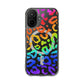 Bespattered Facade Watercolor Rainbow Leopard MagSafe Clear Impact Case