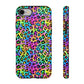 Bespattered Facade Candy Coated Neon Leopard Tough Case