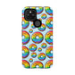 Bespattered Facade Rainbow Sprinkle Donut Tough Case