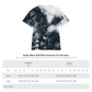 Bespattered Facade "Rainbow Is the New Black" Embroidered 100% Cotton Tie Dye T-Shirts