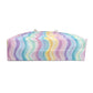 Bespattered Facade Pastel Squiggles Weekend Beach Tote Bag with Cotton Rope Handles