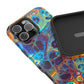 Bespattered Facade Intergalactic Rainbow Impact-Resistant Case