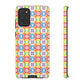Bespattered Facade Geometric Rainbow Mosaic Tough Case