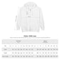 Bespattered Facade Rainbow LGBTQ+ Pride Embroidered Full-Zip Hoodie