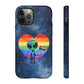 Bespattered Facade Rainbow Extraterrestrial Pride Tough Case