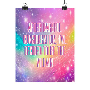 Bespattered Facade "After Careful Consideration..." Giclée Archival Matte Paper Prints