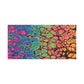 Bespattered Facade Neon Goodness Stretched Matte Canvas Art Prints | Multiple Sizes