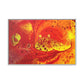 Bespattered Facade Flamin' Hot Framed Canvas Art Print | 3 Frame Colors | Multiple Sizes