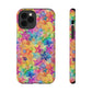 Bespattered Facade Rainbow Stars Impact-Resistant Case