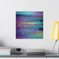 Bespattered Facade "Cryptic Emo Lyrics" Rainbow Giclée Archival Matte Paper Prints