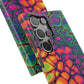 Bespattered Facade Neon Butterfly Snap Case