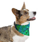 Bespattered Facade Radioactive Pet Bandana Collar