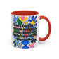 "Don't Forget..." Rainbow Flowers Mug | Eight Colors | 11oz or 15oz